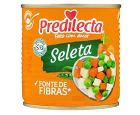 Seleta de Legumes em conserva Predilecta lata 170g
